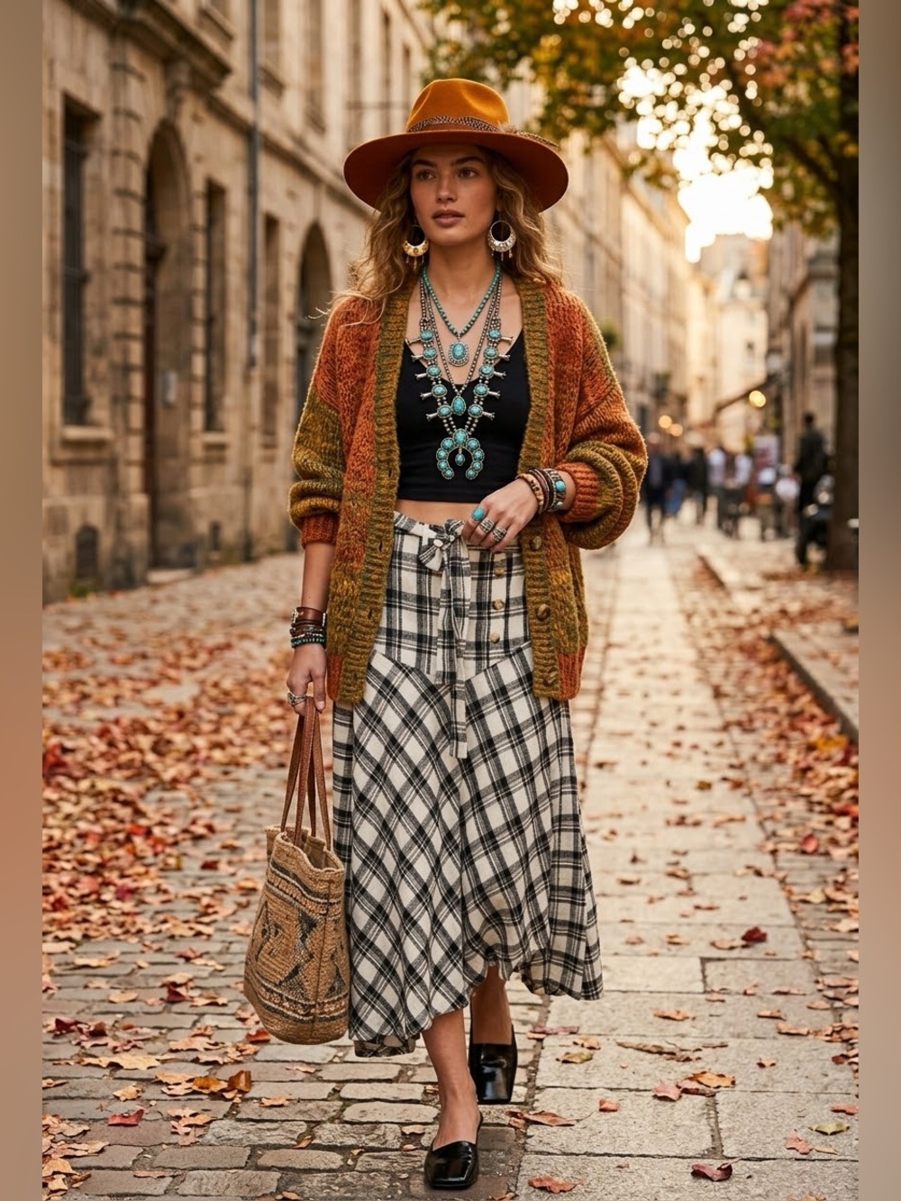 FREE PEOPLE After You maxi skirt size medium